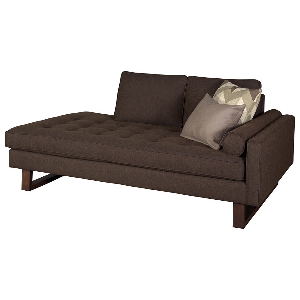 Jonathan Louis Bennett 055 29RFX Contemporary Right Arm Facing Chaise with Tufted Cushion Fashion Furniture Chaises